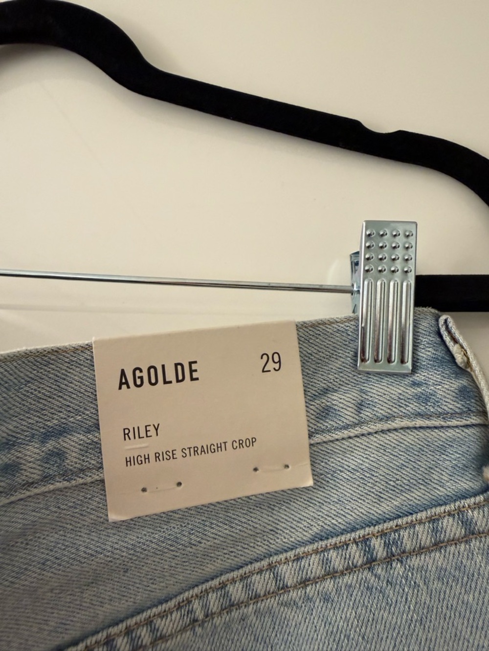 AGOLDE Riley Jeans in Shatter - Picture 4 of 6